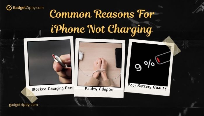 Common Reasons for iPhone Not Charging