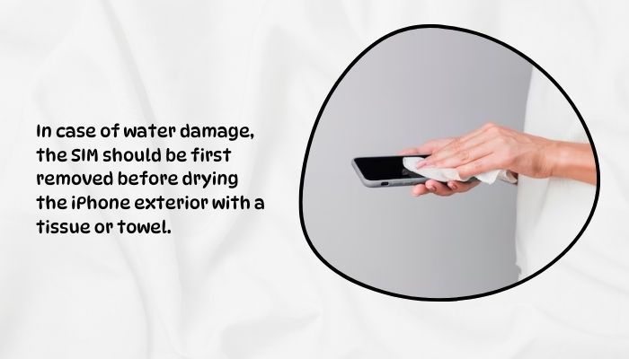 Drying iPhone to Save from Water Damage